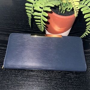 Ted Baker Bi-fold wallet in Blue